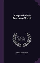 Reproof of the American Church