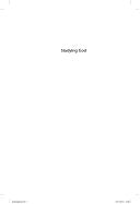 Studying God: Doing Theology