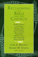 Reclaiming the Bible for the Church